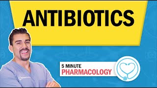 Pharmacology  Antibiotics Anti Infectives nursing RN PN MADE EASY [upl. by Aihsemek]