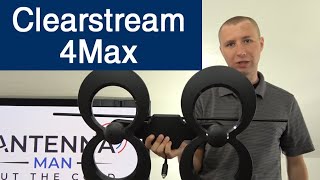 ClearStream 4Max VHFUHF IndoorOutdoor HD TV Antenna Review [upl. by Amis]