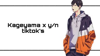 Kageyama x yn tiktok’s [upl. by Ydnes]