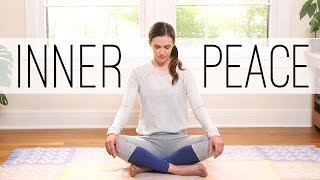 Meditation For Inner Peace  Yoga With Adriene [upl. by Arimahs]