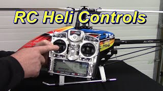 RC Helicopter Controls Explained  Cyclic Collective Tail Rotor Throttle [upl. by Ursuline]