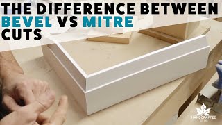 The Difference Between Bevel vs Mitre Cuts [upl. by Etezzil673]