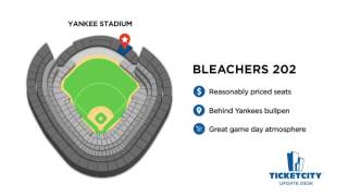 Yankee Stadium Seat Recommendations  The TicketCity Update Desk [upl. by Ayihsa]