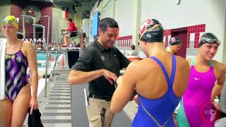 A Day in the Meet Life Stanford Womens Swimming [upl. by Letch50]