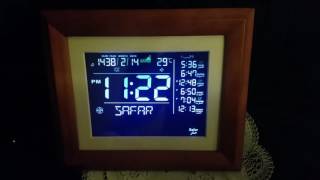 Set Azan ON or OFF  Smart Azan Clock [upl. by Notsahc845]