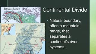 Continental Divide Video [upl. by Ahsat]