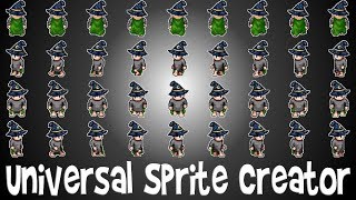 Universal Sprite Creator  Free amp Shockingly Powerful Spritesheet Tool [upl. by King568]