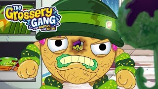 Grossery Gang Cartoon  TOUGH NUT ARMY DONUT  Cartoons for Children [upl. by Ahen763]