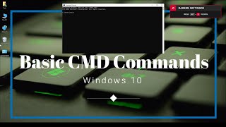 Basic CMD Commands for Windows 10  Command Prompt Tutorial for Beginners [upl. by Urbannal]