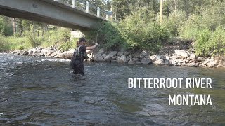 BITTERROOT RIVER  MONTANA  NYMPHING TIPS [upl. by Byran]