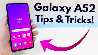 Samsung Galaxy A52  Tips amp Tricks Hidden Features [upl. by Idelle837]