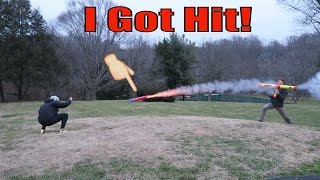 Homemade Nerf Rocket Launcher powerful [upl. by Guarino876]