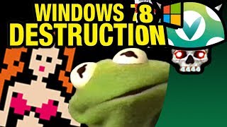 Vinesauce Joel  PC Optimizer Pro Scammer Prank Call  Windows 8 Destruction [upl. by Jemima]