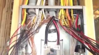 How to install 200 amp sub panel [upl. by Teryn]