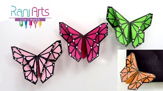 MARIPOSA ORIGAMI marcapáginas  DIY  ORIGAMI BUTTERFLY bookmark [upl. by Aed]