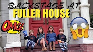 FULLER HOUSE Behind the Scenes SNEAK PEEK 😱 SPECIAL Guests CLEMENTS TWINS [upl. by Ekusoyr]