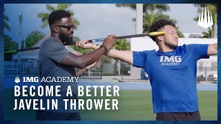 3 Track and Field Drills to Become a Better Javelin Thrower [upl. by Tresa42]