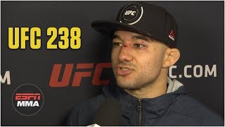 Marlon Moraes ‘I got tired’ in loss vs Henry Cejudo  UFC 238  ESPN MMA [upl. by Eciruam]