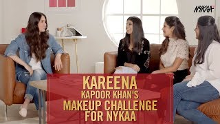 Kareena Kapoor Khan Makeup Challenge Lakme Absolute Makeup Collection  Nykaa [upl. by Olemrac]