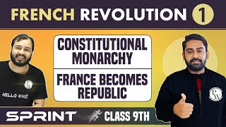 French Revolution  1  Outbreak of the Revolution  Constitution Monarchy  France Becomes Republic [upl. by Ardnossac]