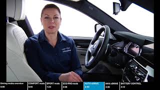 iPerformance Driving Dynamics Control and eDrive Modes Overview  BMW HowTo [upl. by Hunfredo]