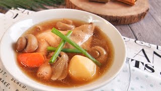 Super Easy Chinese Chicken Soup w Oyster Sauce 中式蚝油鸡汤 [upl. by Belldas]