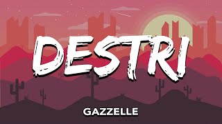 Gazzelle  Destri TestoLyrics [upl. by Nnaecarg]