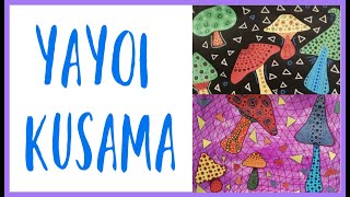 Art Lesson on Yayoi Kusama [upl. by Helsell]