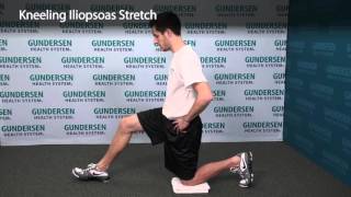 39 Kneeling Iliopsoas Stretch [upl. by Ollecram]