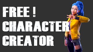 Free Character Creator  Ready Player Me for Unreal Engine Unity and VR [upl. by Marienthal953]