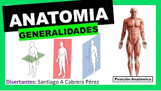 ▌ANATOMÍA ▌INTRODUCCIÓN Y GENERALIDADES Posición Anatómica  Planimetria ▌💀 [upl. by Nilam]