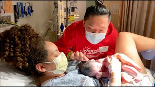 WE HAD A BABY 😱😍  The Birth Vlog  with clips not seen in the main channel vid [upl. by Kristy480]