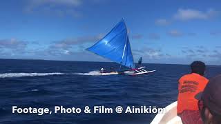 Marshall Islands  Flying Traditional Marshallese Proa [upl. by Avle]