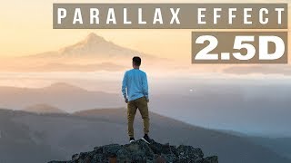 Photoshop Tutorial Parallax Photo Effect [upl. by Chute]