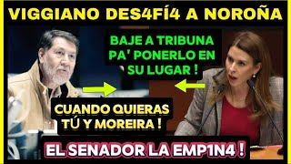 Viggiano DES4FÍ4 a Noroña y el Senador le da Tremenda EMP1N4DA [upl. by Zandra]