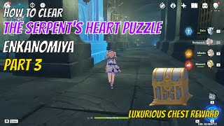 The Serpents Heart Puzzle Part 3  Enkanomiya Inazuma  Genshin Impact [upl. by Salvucci37]