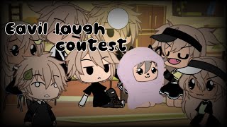 Evil laugh contest Meme  Gachalife✨🥀 [upl. by Kcirdlek971]