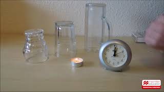 Candle and Air Science Experiment  Part 1 Home Science [upl. by Bazar]