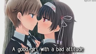 ✧Nightcore  Bad Word lyrics [upl. by Ralyks]