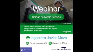 Webinar Tecno Electric Celdas de Media tensión SM6 Schneider Electric [upl. by Adle]