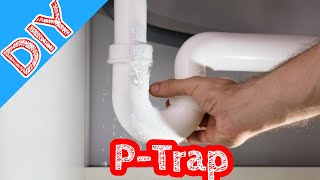 Leaking ptrap how to easy DIY [upl. by Debbee]