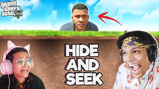 HIDE AND SEEK in GTA 5 Very Funny [upl. by Ylicis]