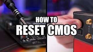 How To Reset Bios CMOS [upl. by Silevi]