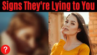 14 Body Language Signs Someone Is Lying to You Nonverbals [upl. by Chilcote136]