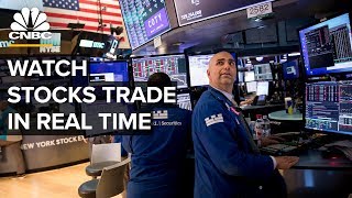 Watch stocks trade in real time after Dows third worstday ever– 3172020 [upl. by Ury190]