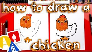 How To Draw A Chicken [upl. by Kleeman]