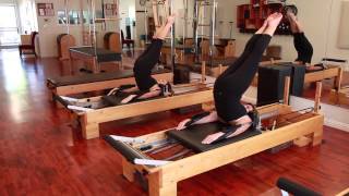 Pilates Reformer Demo  part 1 [upl. by Nessej]