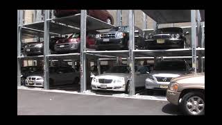 PARKPLUS Quad Stacker Parking System Mt Sinai Hospital NYC [upl. by Aronoff]