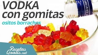 VODKA con panditas  vodka con OSITOS DE GOMA [upl. by Inram]