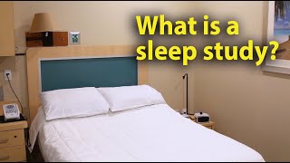 What to Expect  An Overnight Sleep Study at the Sleep Center [upl. by Nnayllas925]